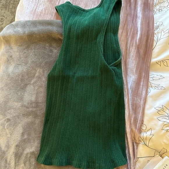 Zara green tank top xs - Picture 3 of 3